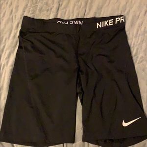 Nike pro dri fit biker shorts